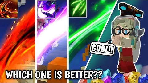 Claw Mark Vs Solar Eclipse Vs Shadow Bat Sword Effect In Bedwars 😱😍 [Blockman go]