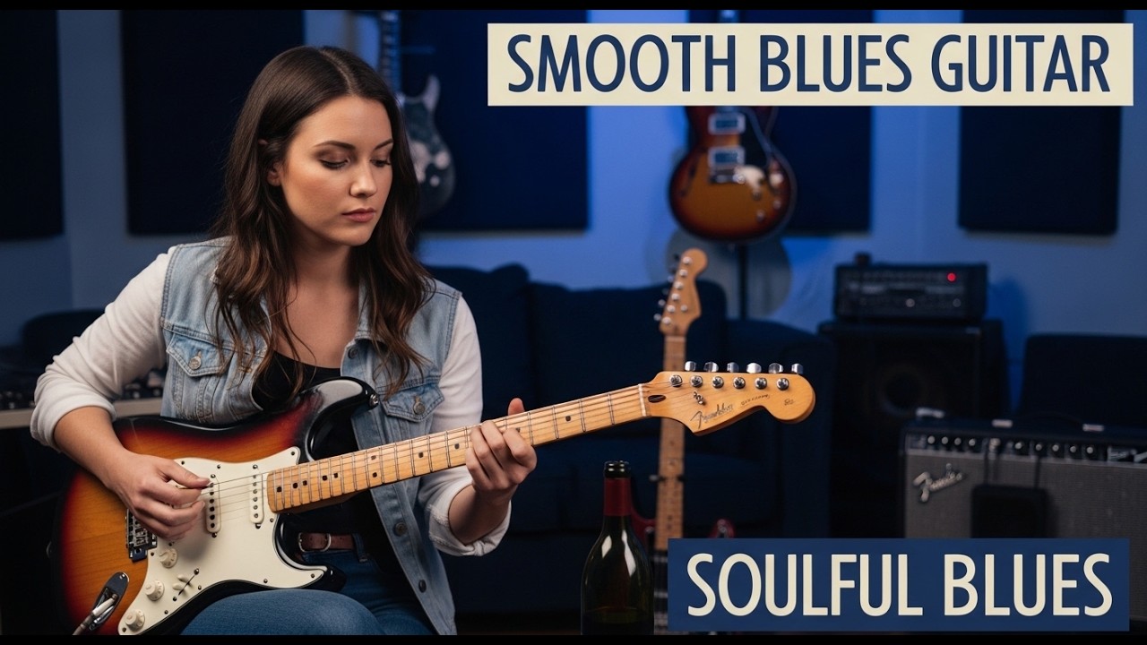 Instrumental Blues Guitar | Chill Blues Guitar for Calm Listening