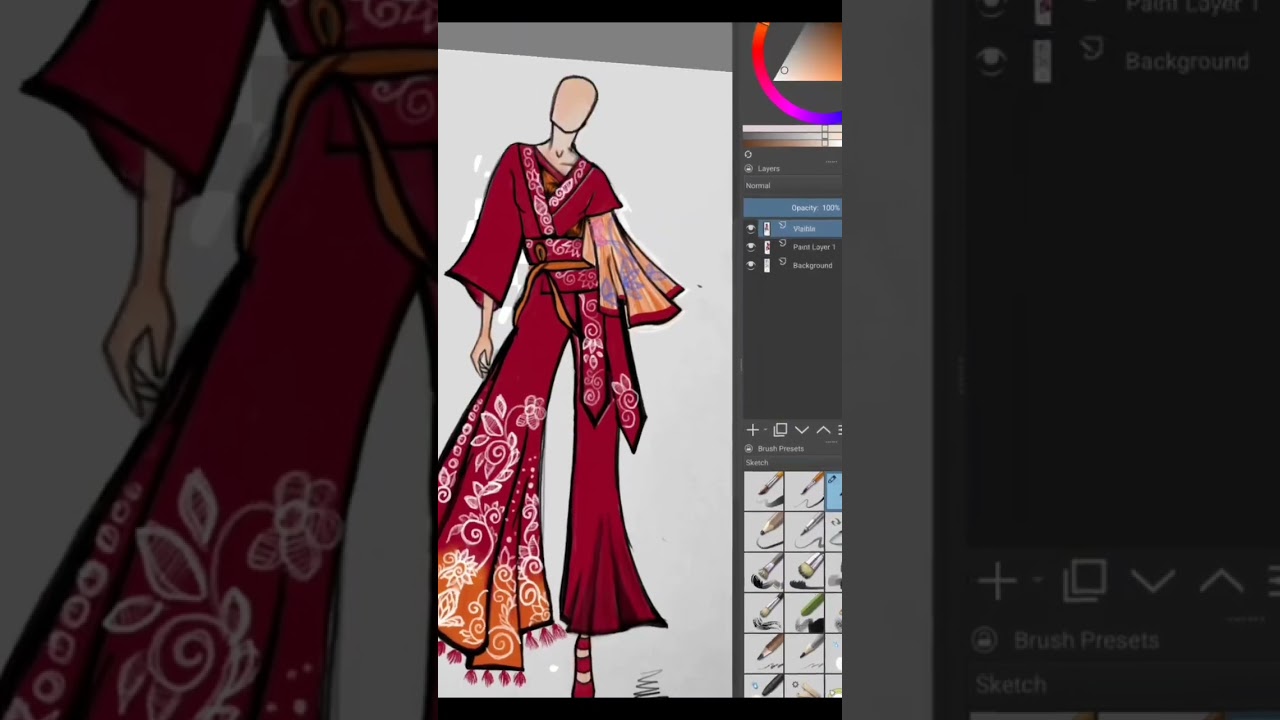 Digital Illustration on krita ✨️