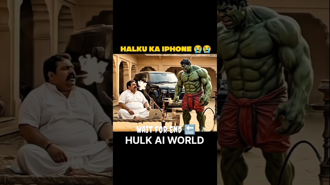 HULK KO CHAAHIYE IPHONE😨😂