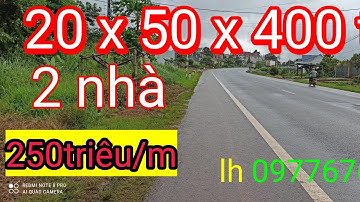 đất nền mặt tiền ql 20 xã liên đầm  -di linh -lâm đồng.đất tà ly dương hậu vew đẹp