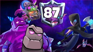 Top 80 with Double Golem Deck.!