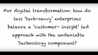 How To Digitally Transform A Less "Tech Savvy" Company: Tom Libretto, CMO, Pegasystems