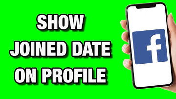 How to Show Joined Date on Facebook Profile