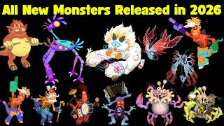 New Monsters Released in 2026 (All Sounds & Animations) (Epic Cataliszt,Vawk,bbdek$tr,Pentumbra,|MSM
