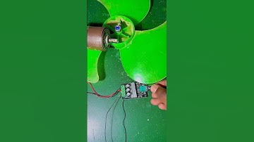 How to works 775 Dc motor fan