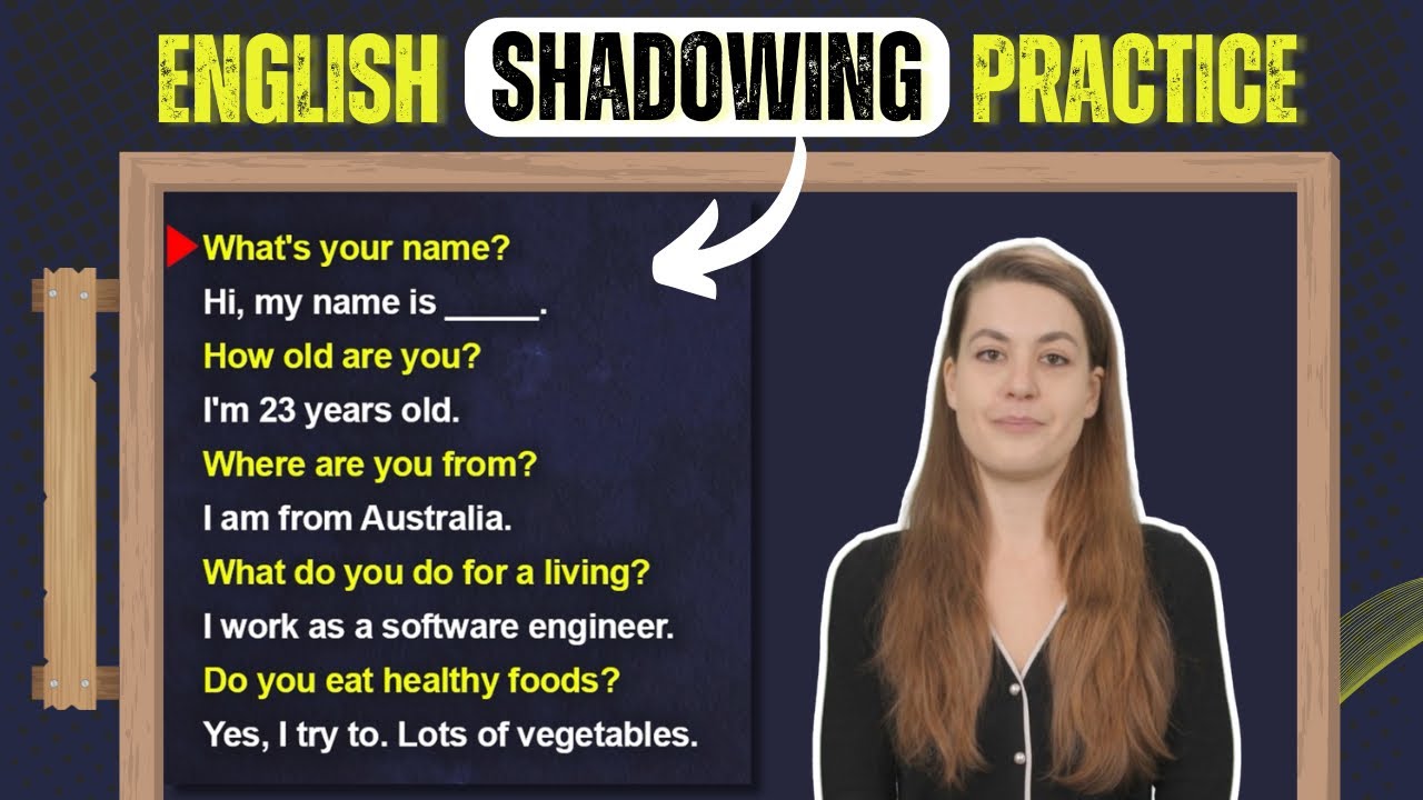 Improve Your English Speaking Skills with English Shadowing Practice ...