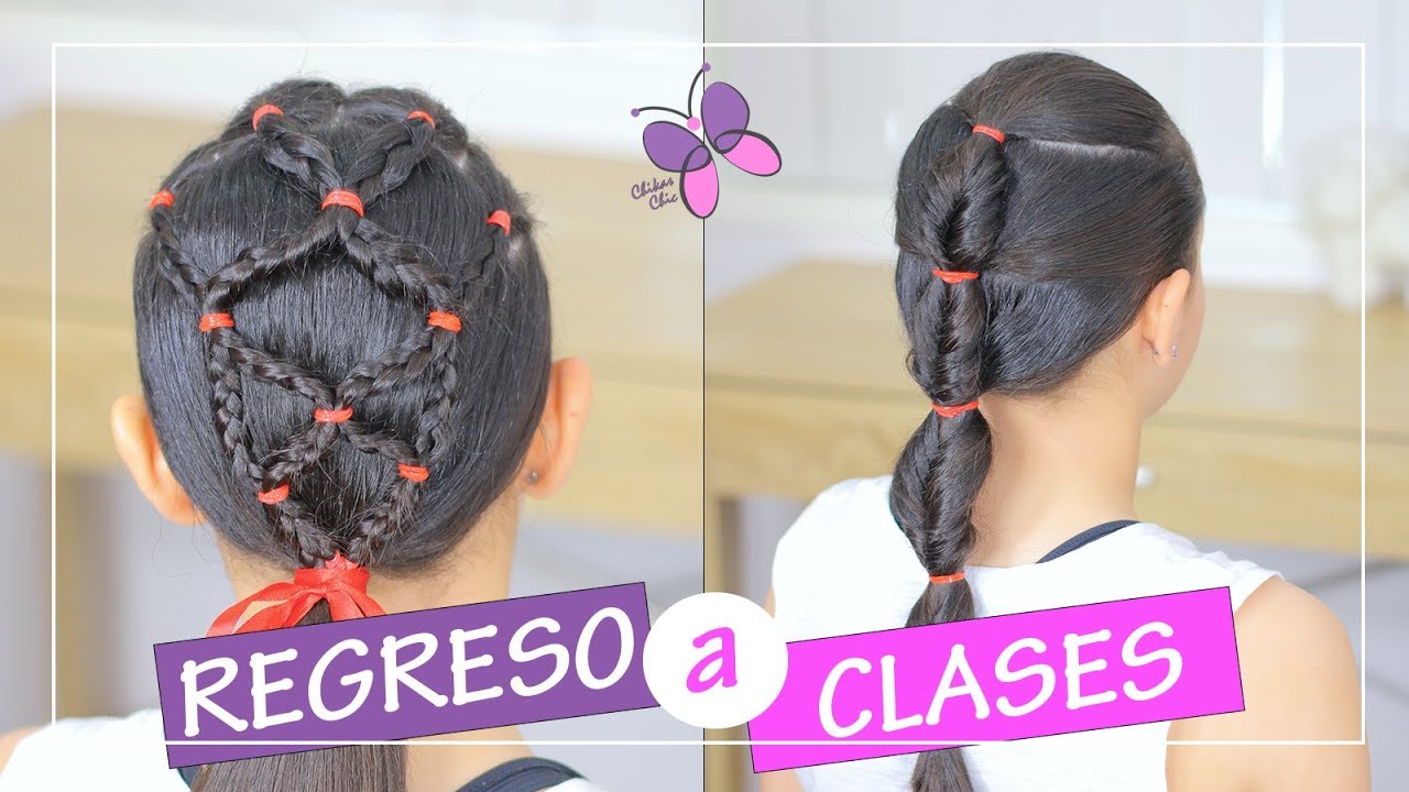 Peinados Fáciles y Rápidos para la Escuela | Peinados para el Regreso a Clases