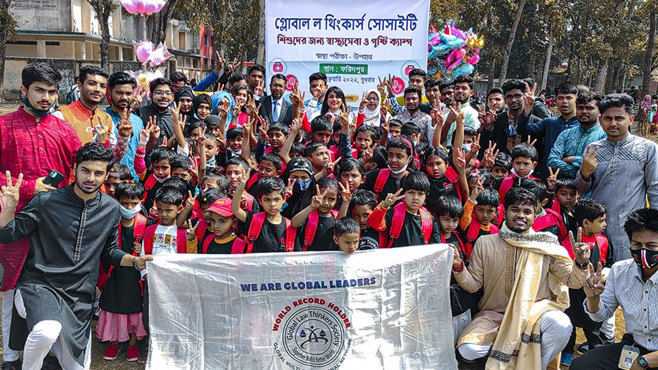 শিশুদের জন্য স্বাস্থ্য সেবা ও পুুুষ্টি ক্যাম্প | GLTS Healthcare and Nutrition Camp |Abir Banik VLog