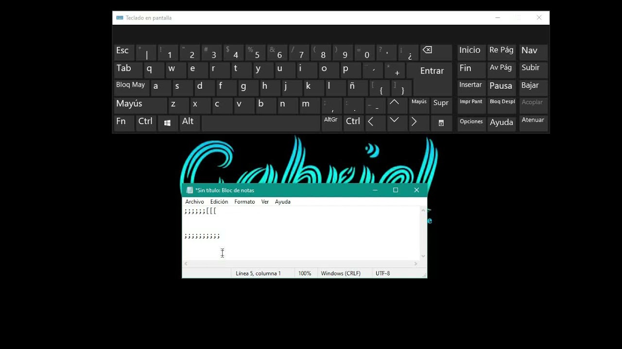 Qué hago si mi teclado no tiene las teclas Tilde y Ñ?, Configuración de  teclado de Windows. - YouTube