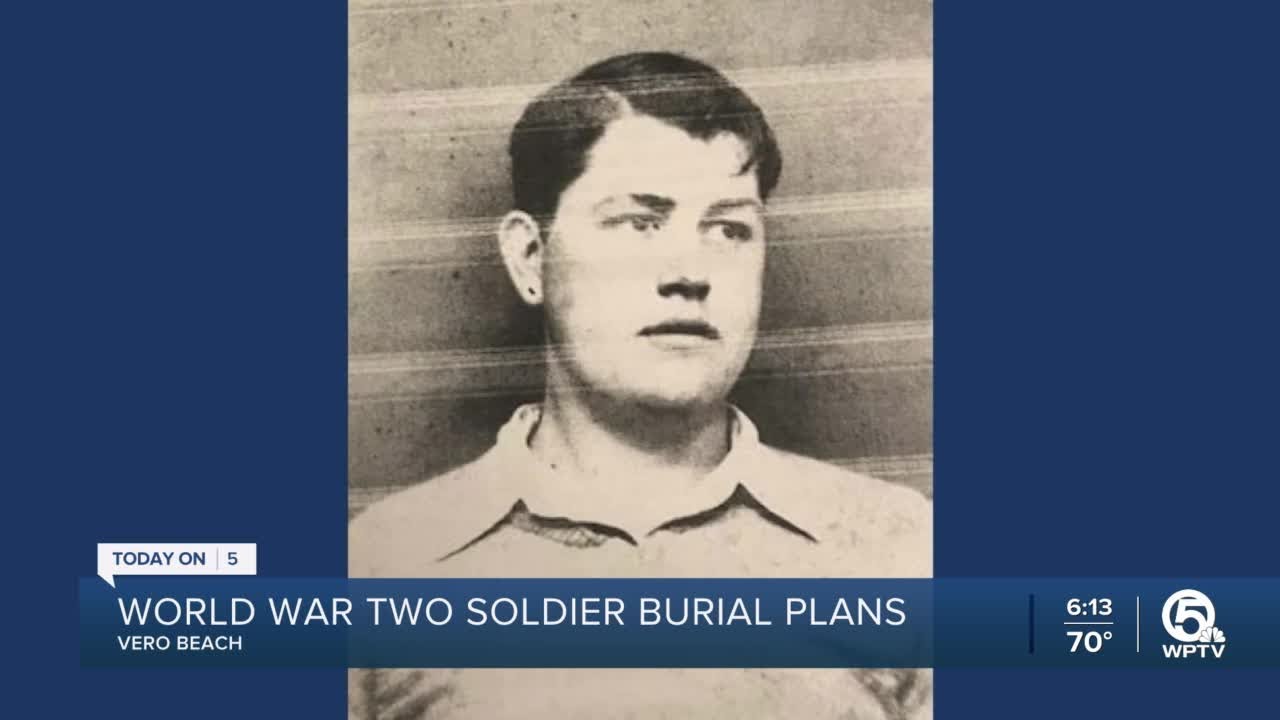 Remains of World War II soldier to be buried in Vero Beach - YouTube