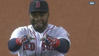 TOR@BOS: Boston stars and community honor Big Papi