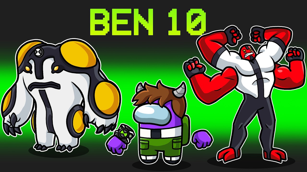 ¡Soy BEN 10 Impostor en AMONG US! 😱