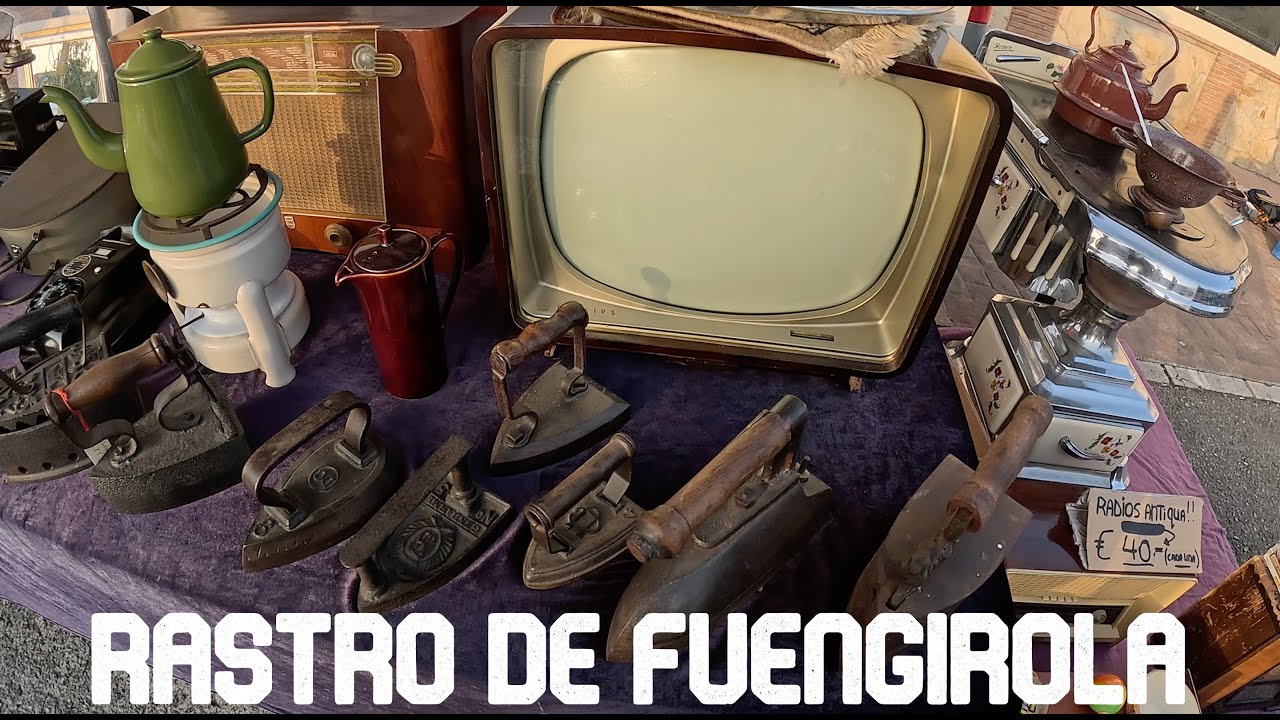 Cazando tesoros en el Rastro de Fuengirola - Málaga