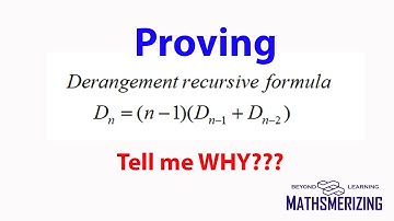 Derangement : Recursive relation proof (formula): Dn=(n-1)(Dn-1+Dn-2)