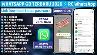 RC WA Terbaru update tanggal 23 April 2026 ⚡WA MOD Terbaru Anti Kadaluwarsa