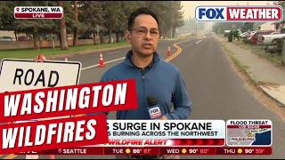 Live From Spokane As Wildfires Surge Across Washington