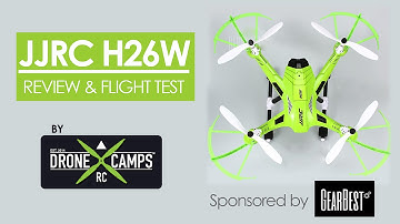 JJRC Wifi H26w Review Setup & Flight Test ( Courtesy of Gearbest.com )