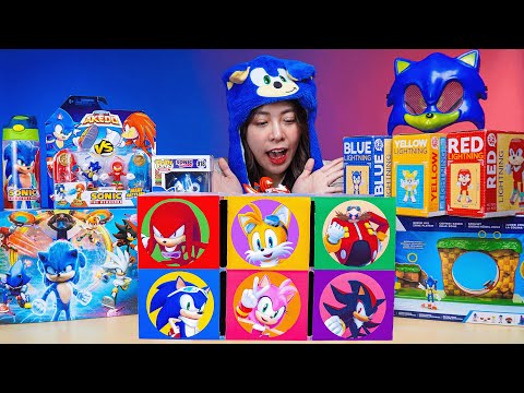 Sonic The Hedgehog Toys Collection Unboxing ASMR | Sonic, Tails, Knuckles, Amy Rose & Shadow Boxes