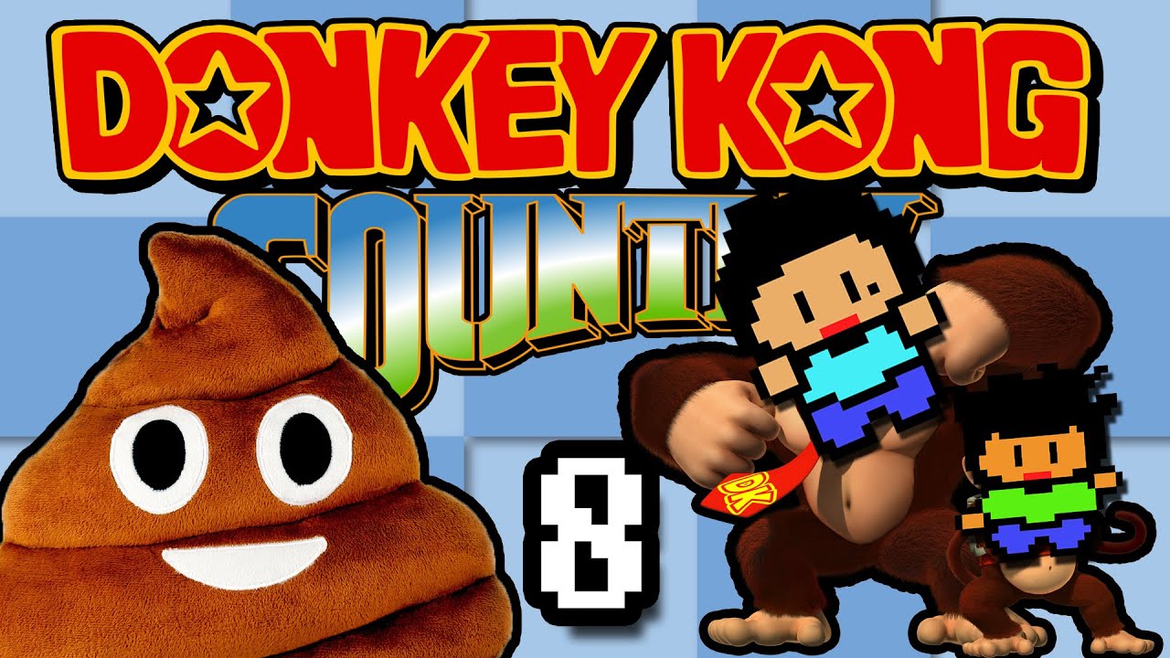 RECORD BREAKING POOP Donkey Kong Country EP 8 YouTube