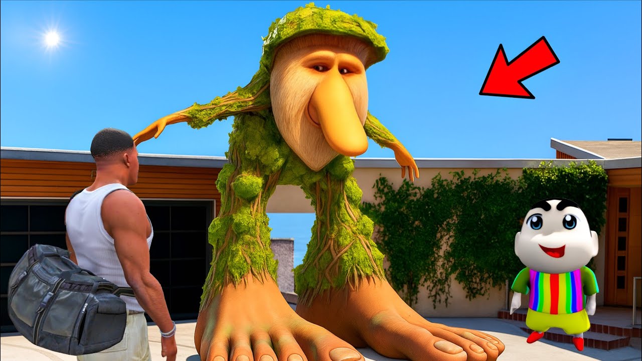 SHINCHAN AND FRANKLIN'S HOUSE ATTACKED BY BRR BRR PATAPIM IN GTA 5