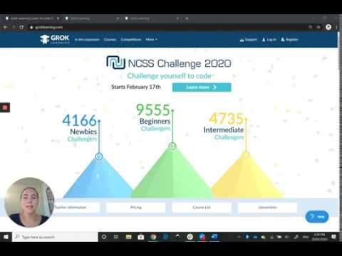 Registering for Grok Learning: Tips for Teachers - YouTube