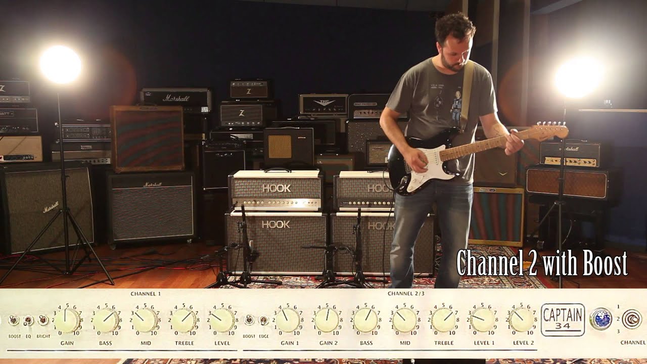 HOOK amps  -  Captain 34 demo