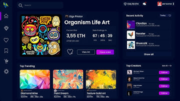 NFT Dashboard Web Tutorial--Part 2 | HTML,CSS,JavaScript