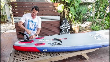 How to install fins on your SUP