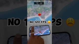 I phone 17 No 120Fps only 80 FPS but why #battlegroundmobile #flagshipphone #bestflagship