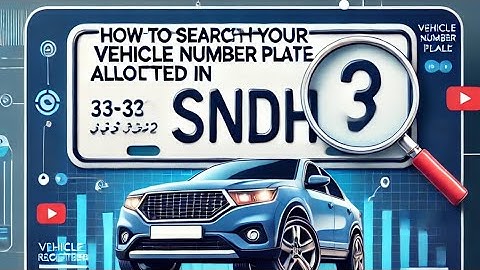 How to Find Your Car Number Plate Status | Step-by-Step