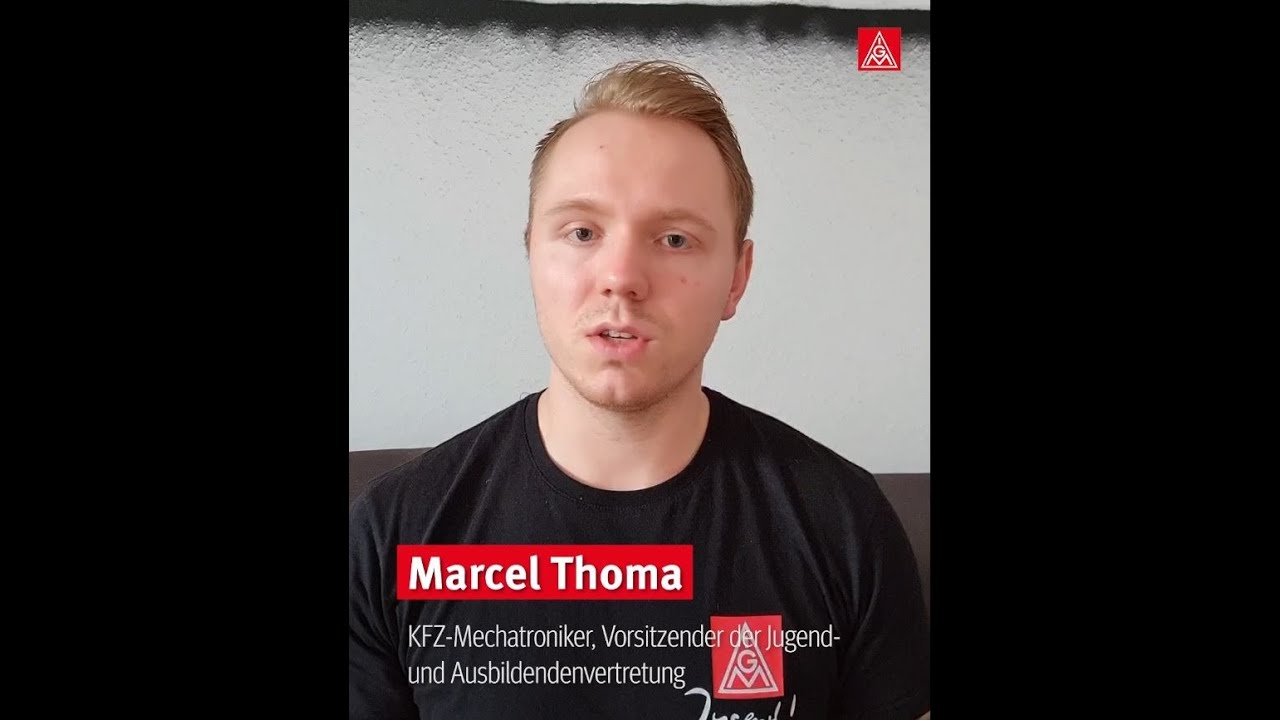 Ausbildung Verbessern Marcel Thoma Jav Vorsitzender Bei Volkswagen Automobile Hannover Youtube