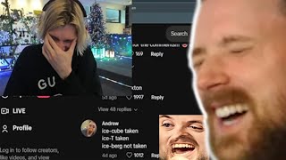 Forsen Reacts - xQc Dies Laughing After Reading Tiktok Comments