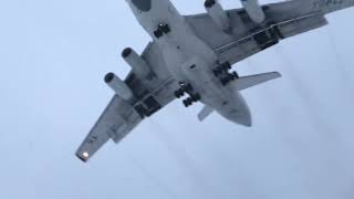 Ilyushin Il-76Td Ra-76842 Aviacon Zitotrans Lhke Snowy Landing