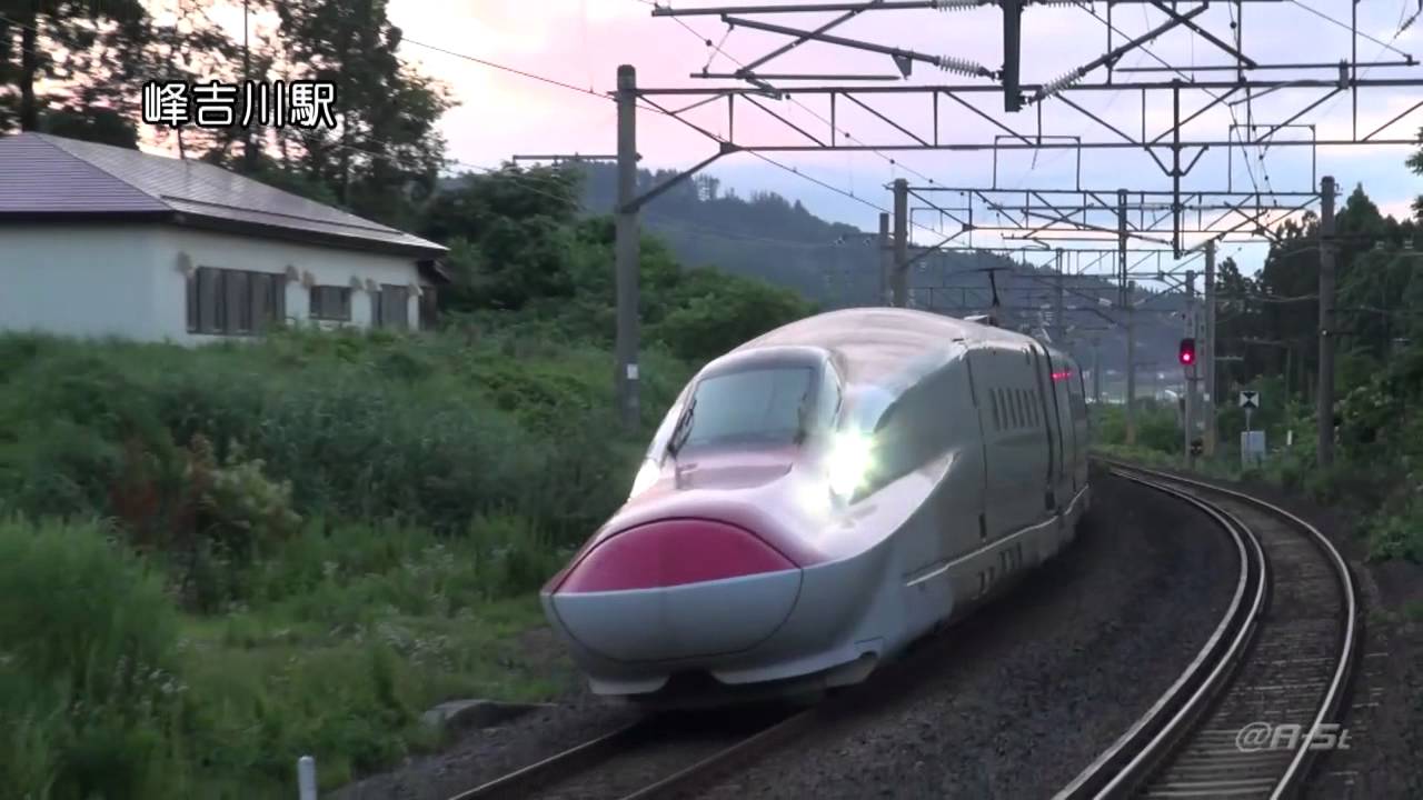 Ｅ６系在来線試験走行記録 ２０１２年７月