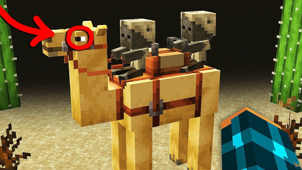 EU PRENDI OS NOVOS MOBS RAROS DO MINECRAFT