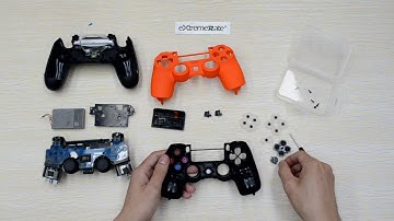How to Custom Your PS4 Slim & PS4 Pro Controller Shell (Model JDM-040 CUH-ZCT2 Gen 4) - ExtremeRate