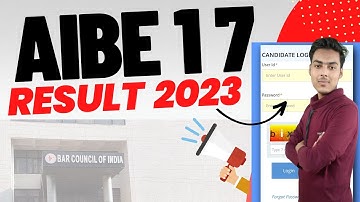 aibe 17 result 2023 | how to check aibe 17 result | mahir academy