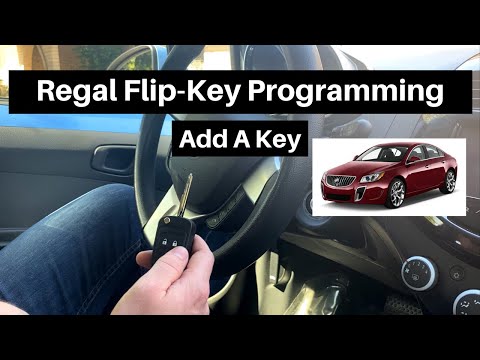 How To Program A Buick Regal Flip Key Remote Fob 2011 - 2017 DIY Add A Flip-Key Tutorial