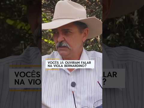 VOCÊ JÁ OUVIU FALAR DA VIOLA BERNARDINO?#shortes