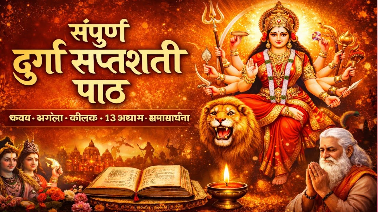 sampurn durga saptashati path by pandit murari mishra - सम्पूर्ण दुर्गा सप्तशती पाठ (संस्कृत )