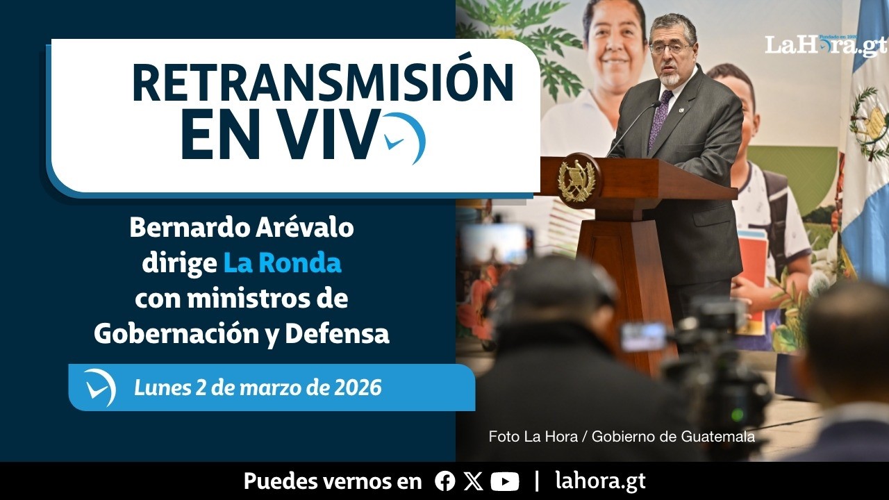 Retransmisión: Bernardo Arévalo dirige La Ronda con ministros de Gobernación y Defensa