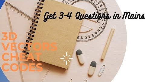 Cheat codes for Vector and 3D