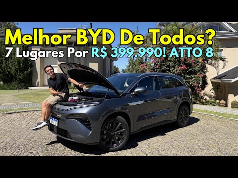 Melhor BYD de Todos? 7 Lugares, Híbrido… e o Tan virou Atto 8