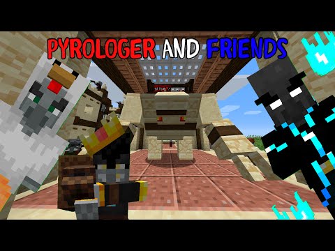 СМОТРИМ НОВЫХ РАЗБОЙНИКОВ В МАЙНКРАФТ ► Обзор мода Pyrologer And Friends #17