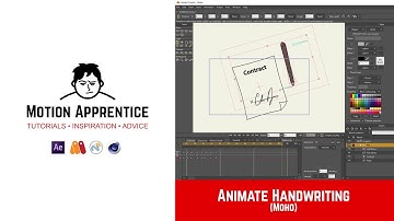 TUTORIAL: Animate Handwriting in Moho
