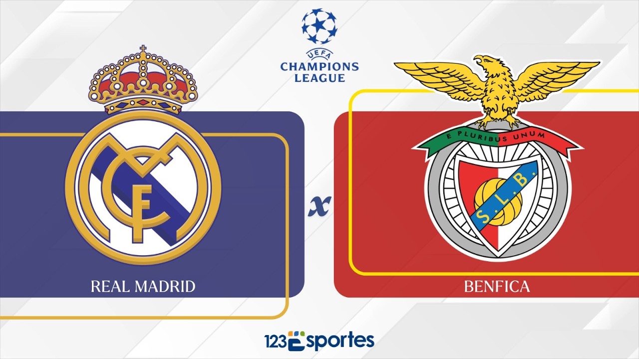 [NARRAÇÃO AO VIVO] #25/02 || Champions League: Real Madrid X Benfica || #123webtv