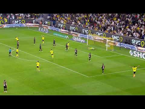 أهداف مباراة النصر 4 1 الخليج دوري روشن السعودي 25 26 الجولة 9    