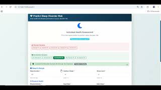 SleepWell AI: Intelligent Sleep Health and Lifestyle Classification System | Python AI Project