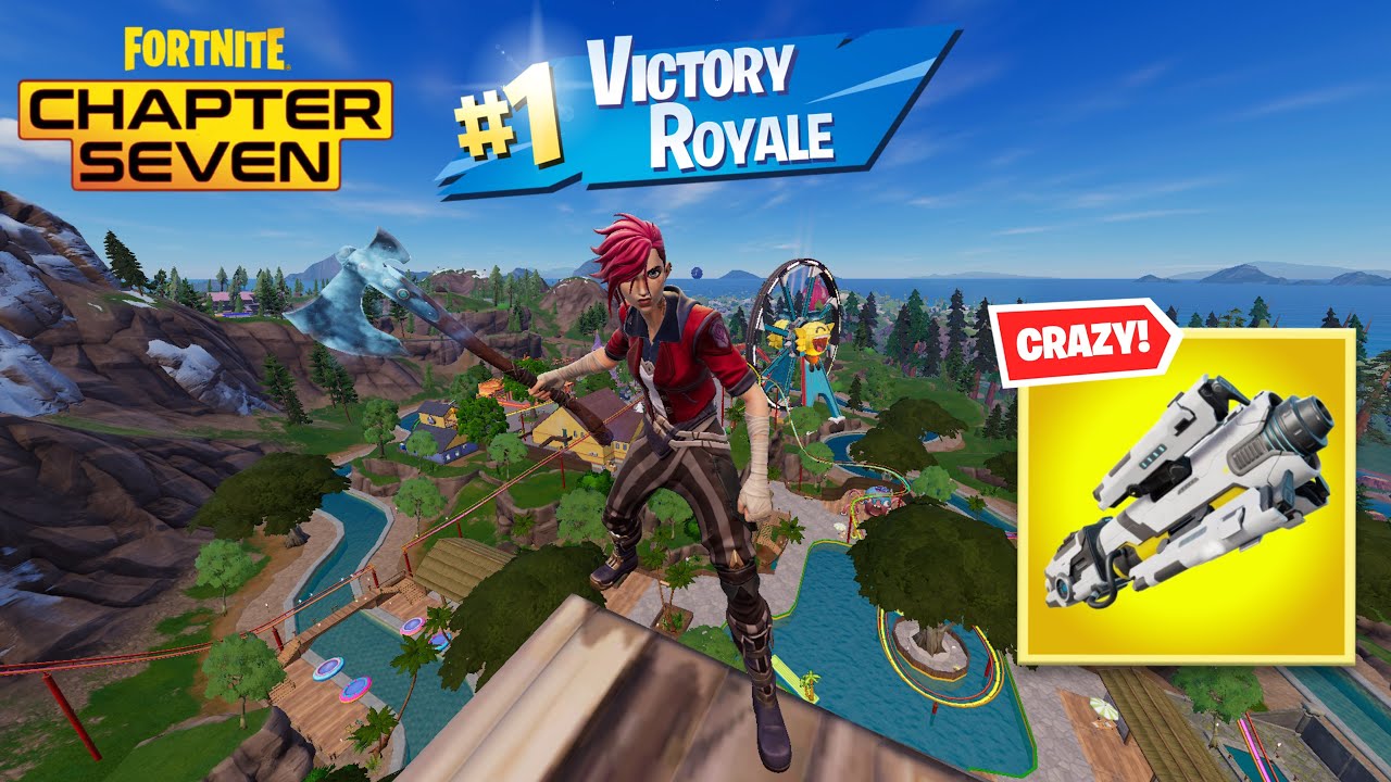 NEW FORTNITE CHAPTER 7 MAP HIGH KILL GAMEPLAY WIN! (PACIFIC BREAK)